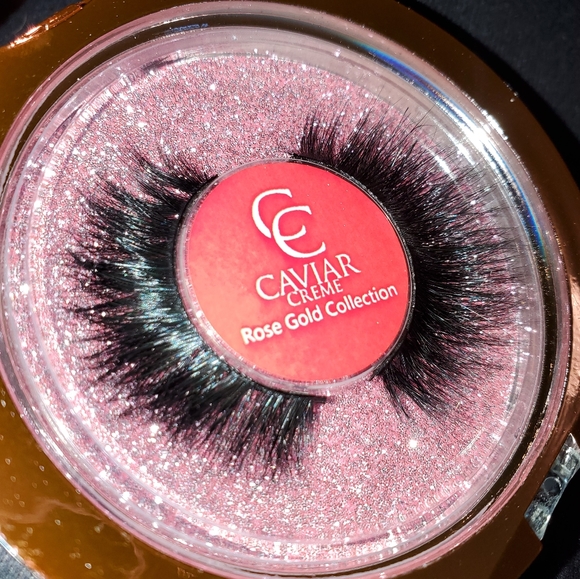 100% Handmade Mink Lashes Reusable Rose Gold